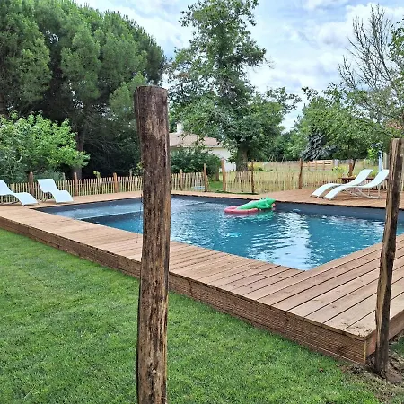La Pinede Du Cheou, Piscine, Independant, Parking, Draps, Wifi Fibre Mimizan-Plage